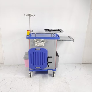 Vente flash : Chariot d'urgence hospitalier avec tiroirs pour l'anesthésie, multifonctionnel pour les soins infirmiers et la distribution de médicaments - Product Image 3