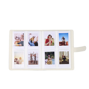 Compatible avec <span class=keywords><strong>Polaroid</strong></span>, album photo coloré en PU de 3 pouces, 128 photos, mini album numérique pour ranger les souvenirs - Product Image 2