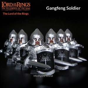 <span class=keywords><strong>Serie</strong></span> Medieval, <span class=keywords><strong>Anillos</strong></span> <span class=keywords><strong>del</strong></span> <span class=keywords><strong>Señor</strong></span> <span class=keywords><strong>de</strong></span> las Maldadades, Soldado <span class=keywords><strong>de</strong></span> Gondor, Armadura Pesada, Infantería, Rifle, Figuras <span class=keywords><strong>de</strong></span> Bloques <span class=keywords><strong>de</strong></span> Construcción <span class=keywords><strong>de</strong></span> Plástico ABS, Juguetes - Product Image 3