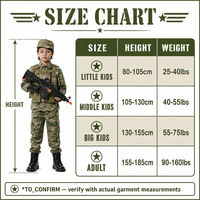 Costume de forces spéciales anti-terrorisme pour enfants, imprimé python, tenue tactique camouflage, tenue de jungle pour garçons