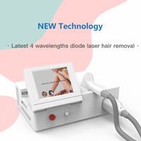 Appareil d'épilation au laser diode portable 2000W 808nm, équipement de beauté