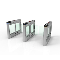 Portillon pivotant anti-collision pour intérieur, sécurité de la maternelle, acier inoxydable de haute qualité, accès au terrain de jeux pour enfants