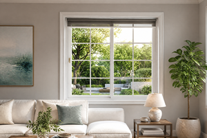 Ventanas Abatibles de Aleación de Aluminio con Diseño de Rejilla Fabricadas en la Fábrica de Shanghái para Filipinas - Product Image 2