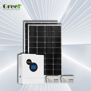 Sistema Solar Híbrido de 5kw 6kw 10kw 15kw 20kw, Kit Completo con Batería de Litio para Suministro de Electricidad en el Hogar - Product Image 1