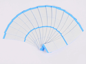 36 pièces/sac bleu Ultra Hold Mini bande dentelle avant bande <span class=keywords><strong>bandes</strong></span> <span class=keywords><strong>adhésives</strong></span> Double face pour toupet perruque Extension de <span class=keywords><strong>cheveux</strong></span> - Product Image 4