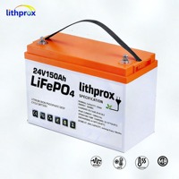 Batterie de fauteuil roulant 24V150AH à technologie LFP avancée, sans entretien, avec BMS avancé pour scooter de mobilité, certifiée CE RoHS FCC