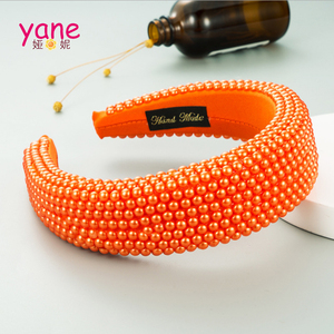 Diadema de esponja de bienvenida personalizada para niñas, multicolor, perlas de color puro - Product Image 6