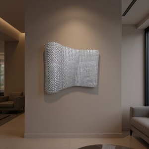 Panneau en maille métallique brillante Ilan Malla 3,3 mm 11,8x70 cm - Product Image 2