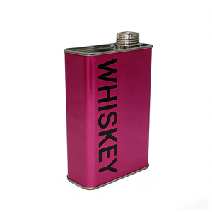 Lattina per Vino in Acciaio Inox da 500ml Personalizzabile, Personalizzazione dell'Imballaggio per Vino di Pinoli, Vodka e Tequila - Product Image 3