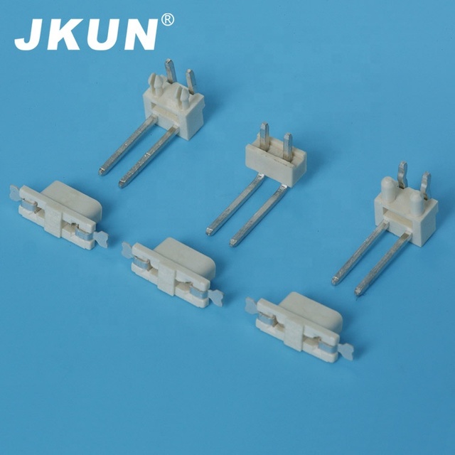 JKUN L048 2.5mm Pitch Connectors 2 Pin SMT Right Angle Wafer for LED Strip Lighting