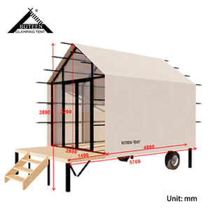 Tenda da Campeggio a Forma di Uovo BOTEN, Pod di Lusso per <span class=keywords><strong>Glamping</strong></span> in Resort e Campeggi, Tenda a Uovo Prefabbricata per Esterni di Lusso - Product Image 3