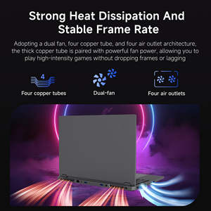 Ordinateur portable de jeu 16,1 pouces I7-8750H GDDR5 6 cœurs 2,2 GHz Écran 16:10 60 Hz GTX 1050 3 Go Win11 Pro 16 Go de RAM 512 Go SSD Anglais Intel - Product Image 3