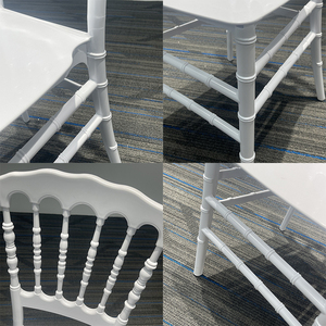 Sillas de Plástico Blancas <span class=keywords><strong>para</strong></span> Exteriores, <span class=keywords><strong>para</strong></span> Adultos, <span class=keywords><strong>para</strong></span> Jardín, Hotel, Fiesta, Vestíbulo, <span class=keywords><strong>Eventos</strong></span>, Sillas de Plástico al por Mayor - Product Image 3