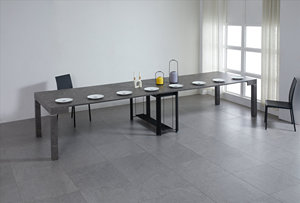 Nueva Mesa de Consola Extensible de 4 Metros de Largo, Rectangular Grande para Comedor, 12-18 Asientos, Muebles Inteligentes, Fabricada en Guangzhou, B2241-15A, Mesa Larga - Product Image 4