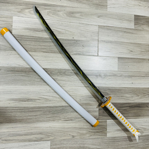 Espada Luminosa Recargable USB Tipo C, Juguete de Espada DS Agatsuma <span class=keywords><strong>Zenitsu</strong></span> <span class=keywords><strong>Katana</strong></span> de 104 cm - Product Image 6