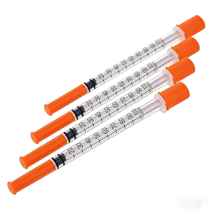 Jeringa de <span class=keywords><strong>Insulina</strong></span> U-100 de 0.3ml, 0.5ml y 1ml con Agujas de 29G, 30G, 31G y 32G, Caja de Empaque Individual con 100 Unidades, Uso Veterinario - Product Image 5