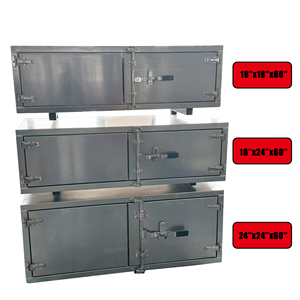 Caja <span class=keywords><strong>de</strong></span> herramientas para remolque <span class=keywords><strong>de</strong></span> plataforma plana 24x24x60, acabado espejo, estilo puerta <span class=keywords><strong>de</strong></span> granja, puertas dobles, <span class=keywords><strong>cerradura</strong></span> <span class=keywords><strong>de</strong></span> <span class=keywords><strong>paleta</strong></span>, lateral <span class=keywords><strong>de</strong></span> alta resistencia para herramientas - Product Image 2