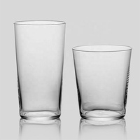 Verre Collins japonais léger et fin, incliné, transparent, résistant à la chaleur, verre à cocktail, verrerie Collins