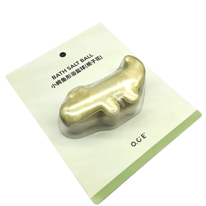 Petit Crocodile personnalisé en forme de finition mate carton blister emballage UV avantage thermoscellage boîte-cadeau <span class=keywords><strong>bombes</strong></span> de bain sel - Product Image 4