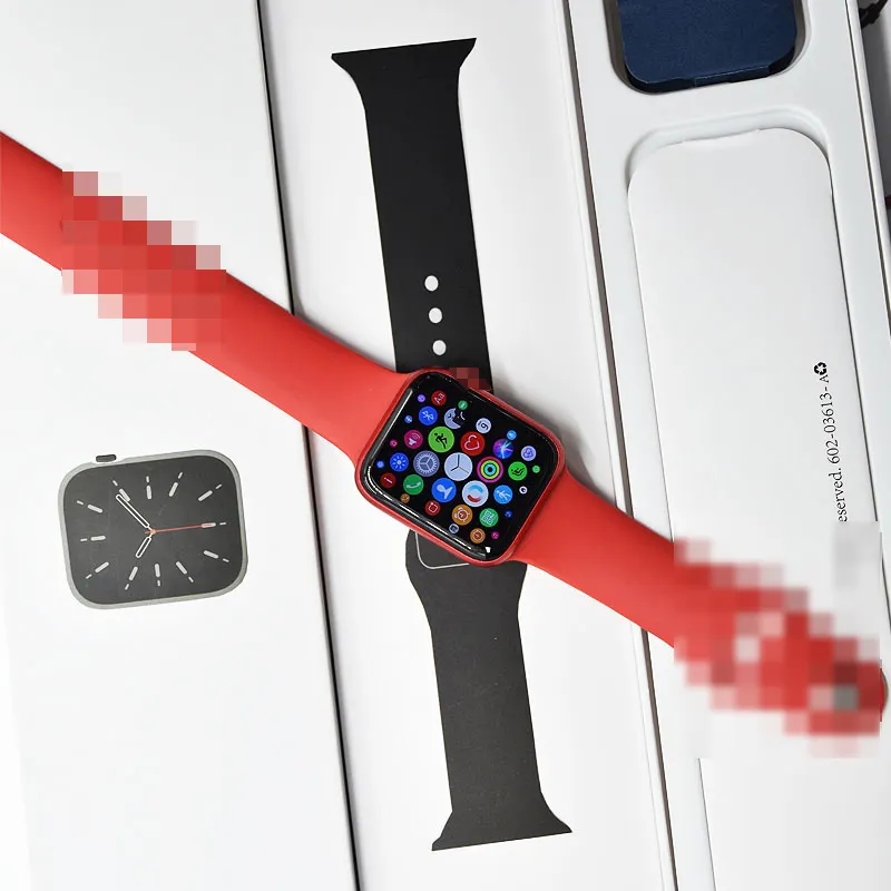 2021 Best Clone Premium Edition Appl Retail Edition Serie 6 Smartwatch mit Logo und Original box