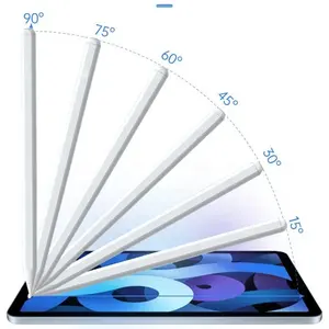 2024 도매 활성 스타일러스 펜 아이 패드 충전식 마그네틱 디지털 연필 알루미늄 합금 사용자 정의 미니 스마트 디지털 펜