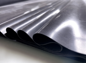 0.4Mm Đen Cao Su Cao Su Tấm Trong Kho Cao Su Thiên Nhiên Tấm Cho <span class=keywords><strong>Latex</strong></span> Catsuit Sexy - Product Image 2