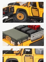 D1RC 1/10 D90 Camel Cup 2ème Génération Châssis Métallique Ouvert à Vitesse Variable pour Voitures RC Télécommandées d'Escalade