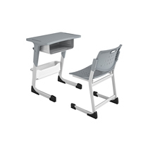 Meubles de classe modernes Shanfeng, personnalisation en gros, matériau ABS, bureau et chaise réglables en hauteur pour collégiens
