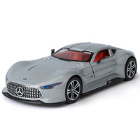 1:24 AMG métal voiture son et lumière guerrier sport voiture modèle Table décoration garçon cadeau transfrontalier nouveau produit