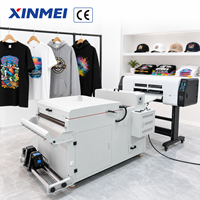 Imprimante DTF professionnelle Xinmei I3200 60 CM à double tête A1 Impreaora DTF Printer 10m²/h