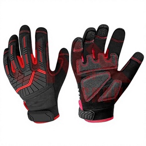 Gants de travail de sécurité personnalisables, haute performance, robustes, résistants aux chocs, imperméables, en TPR respirant, en nitrile sablé, résistants aux coupures - Product Image 1