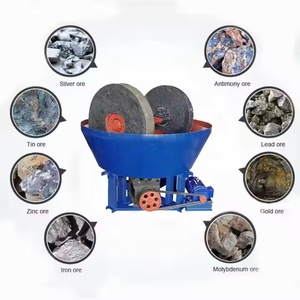 Hoge Kwaliteit Stenen Molen Grinder Lage Prijs Goud Natte Pan Molen Poeder Maken Extractie Machine Fabrikant Directe Verkoop Voor Mijnbouw - Product Image 4