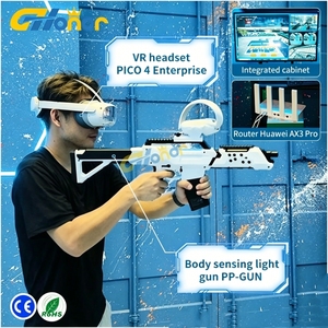 Arène de tir VR immersive 3D grand format, machine de jeu VR sans fil multijoueur pour centres de divertissement familial (FEC) - Product Image 1