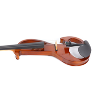 Violín Eléctrico Tamaño 4/4 con Diapasón de Ébano, Fabricante OEM de China, Suministro de Alta Calidad para Intérpretes y Grabaciones