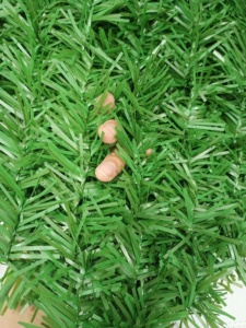 L 2x3m Tamaño Valla verde artificial Hedge PVC jardín Hedge - Product Image 5