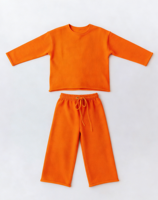 Ensemble de vêtements confortables pour enfants, pull en coton, ensemble de survêtement, t-shirt à manches longues confortable pour le printemps, pantalon, ensemble pour bébé de 0 à 8 ans