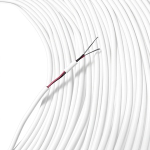 白色 28AWG <span class=keywords><strong>2</strong></span> 芯 PVC 铜导体电子线 <span class=keywords><strong>2</strong></span>.8mm 外径柔性信号线，适用于医疗设备 LED 音频 - Product Image 1