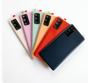 Cache arrière en verre pour Samsung Galaxy S20 FE, couvercle de batterie, boîtier, plusieurs couleurs, ajustement précis, pièces de rechange pour téléphone en gros - Product Image 2