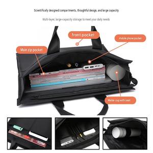 New Fashion Waterproof Custom Logo Oxford Handbag Foldable Durable Protective Case <b>Computer</b> Simple Laptop Carrying <b>Bag</b>. - Product Image 4