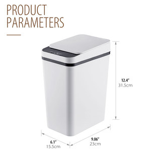 Poubelle électrique intelligente multifonctionnelle de haute qualité 12L avec capteur tactile, poubelle à détection de mouvement - Product Image 2