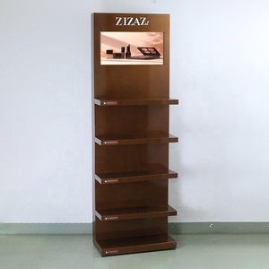 Tùy chỉnh thông minh 5 tầng Salon trang điểm kệ kim loại nước hoa hiển thị đứng cho các cửa hàng làm đẹp - Product Image 1