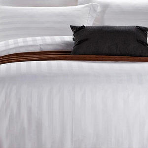 Linge de lit personnalisé <span class=keywords><strong>240x220</strong></span> 100% coton 5 étoiles, linge de lit d'hôtel blanc moderne 600 fils, draps en coton égyptien 3 pièces 300tc - Product Image 2