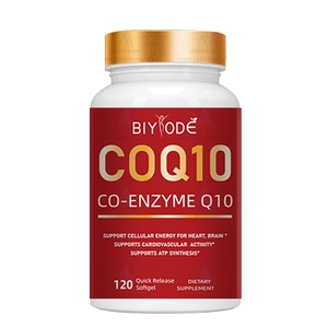 CoQ-10 chống lão hóa tim bảo vệ năng lượng nhà cung cấp Coenzyme Q10 viên nang Softgel Halal giấy chứng nhận vitamin chăm sóc sức khỏe bổ sung - Product Image 1