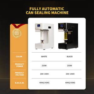 Tốc Độ Cao Tự Động Có Thể Niêm Phong Thiết Bị Cho Nước Trái Cây Lạnh Uống Lon 3S Thứ Hai Chai Nhựa Bia Soda Có Thể Niêm Phong Máy - Product Image 2