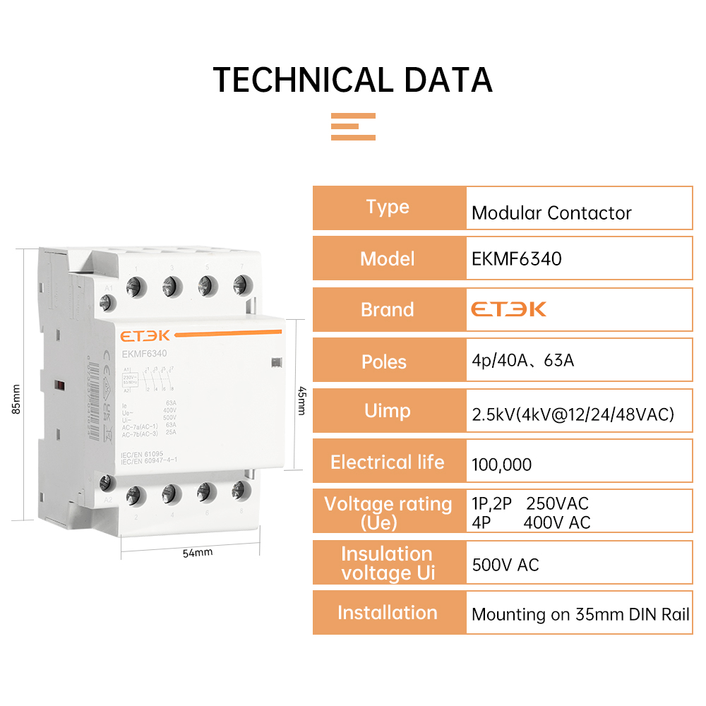 electrical contactor 230 v