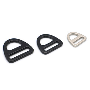 Boucles pour animaux de compagnie en alliage de zinc, anneaux en D réglables, quincaillerie pour harnais, printemps 2024 - Product Image 1