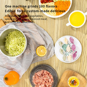Meat <b>Chopper</b> And Food Processor 1800 Gram 500W Vertical Blender Multifunction 5L Food Processor For Slicing <b>Vegetables</b> - Product Image 5