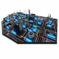 Proveedor de Maquetas a Escala de Estaciones Centrales de Almacenamiento de Energía OEM ODM