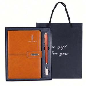 Wholesale Luxury Corporate <b>Gift</b> Notebook Set with Silk Screen Printed Personalized Business Office <b>Gift</b> <b>Box</b> - Product Image 3