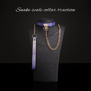 Collier de contrainte SM pour chiennes, jouet sexuel pour adultes, collier de dressage haut de gamme avec chaîne de traction, jouets sexuels non conventionnels - Product Image 2